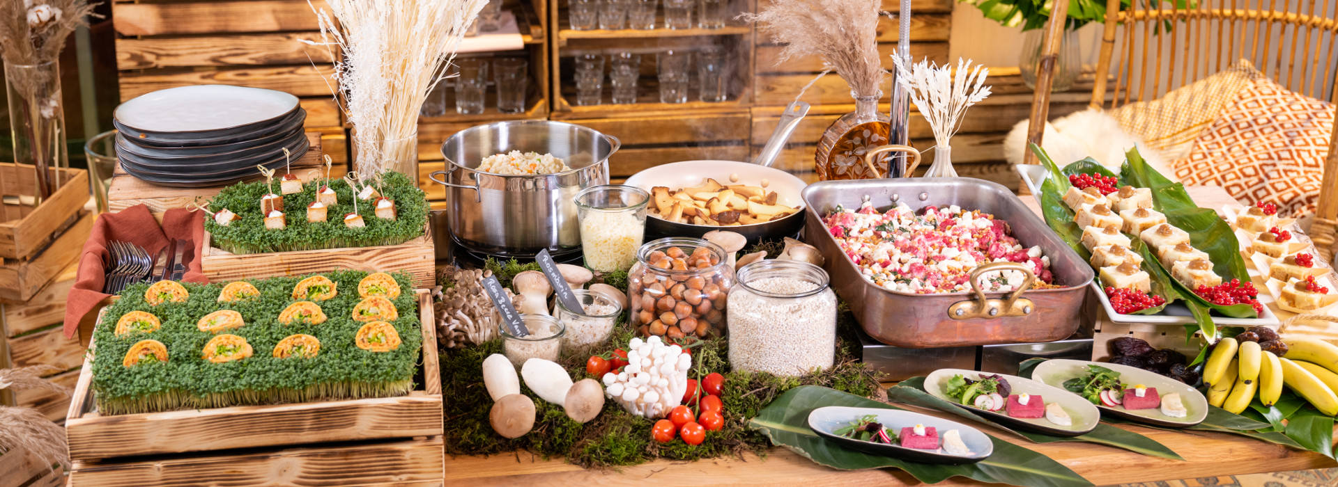Nachhaltiges Event-Catering Köln mit veganem Angebot