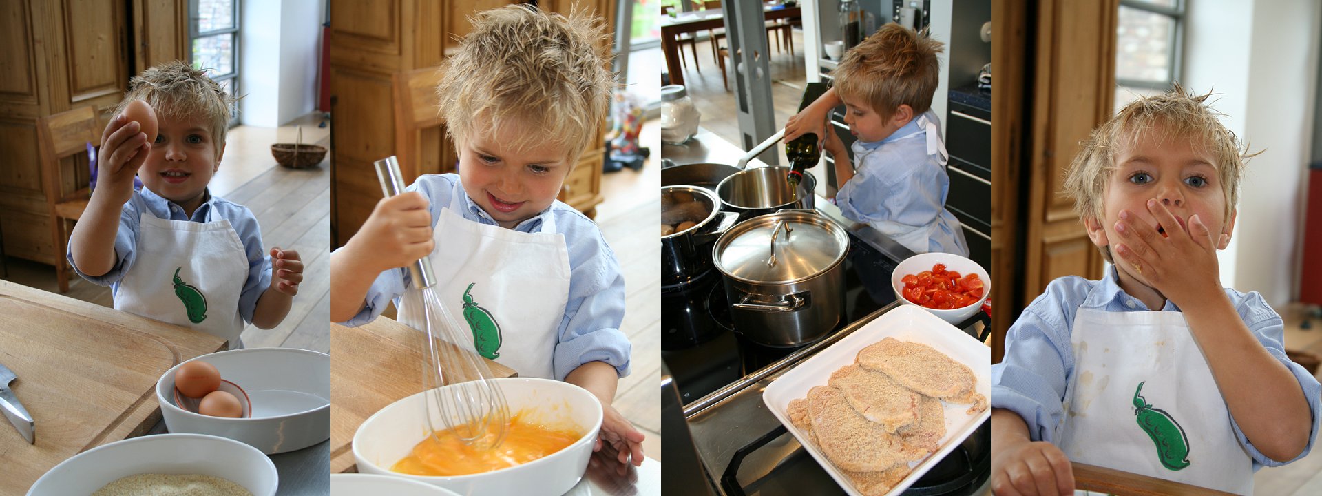 mit Kindern kochen