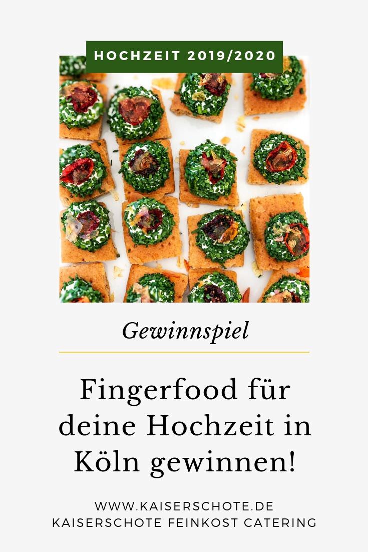 Fingerfood Hochzeitscatering in Köln gewinnen | 2019