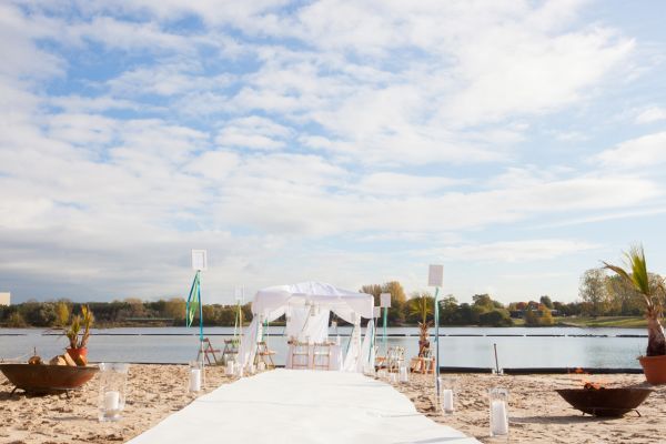 Hochzeit am Fühlinger See in Köln