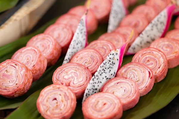 Rote Beete Rllöchen Hühnchen Crosskitchen Fusion